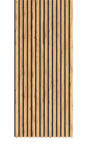 Διακοσμητικό Panel τοίχου με 3D πηχάκια ACOUSTIC 8090 PECAN Πλάτος 60cm - υψος 278cm - Πάχος 9mm