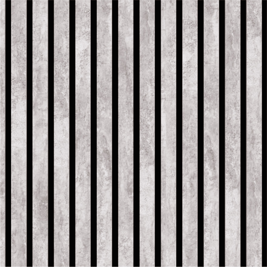 Διακοσμητικό Panel τοίχου με 3D πηχάκια ACOUSTIC 5590 CHICAGO CONCRETE Πλάτος 60cm - υψος 278cm - Πάχος 20mm