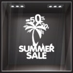 Αυτοκoλλητο Eκπτωσεων PALM SALES