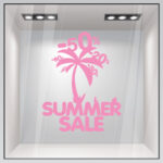 Αυτοκoλλητο Eκπτωσεων PALM SALES