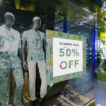 Αυτοκoλλητο Εκπτωσεων SUMMER SALE CACTUS