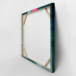 OUTLET Πινακας σε καμβά CRYSTAL WAVE 120cm x 120cm