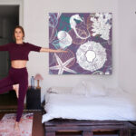 OUTLET Πινακας σε καμβά UNDERSEA PATTERN2 65cm x 65cm