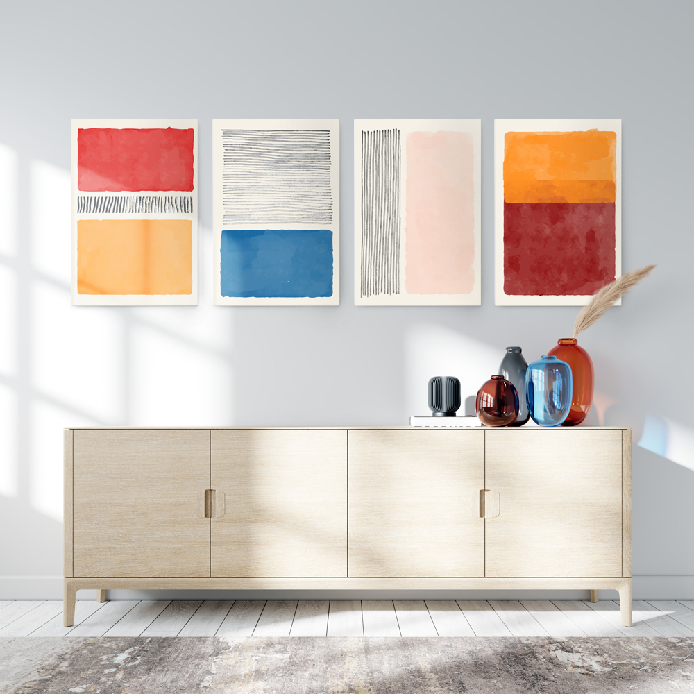OUTLET Τετράπτυχος SUMMER SET 40cm x 65cm