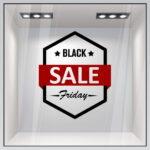 Αυτοκολλητο Εκπτωσεων BLACK FRIDAY SALE