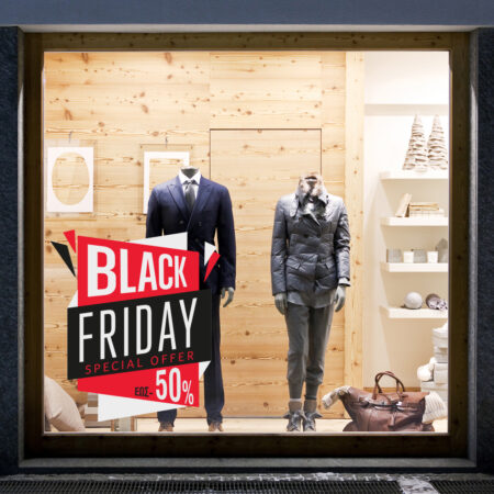 Αυτοκολλητο Εκπτωσεων BLACK FRIDAY 1 - Black Friday Sticky 1