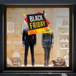 Αυτοκολλητο Εκπτωσεων BLACK FRIDAY 2