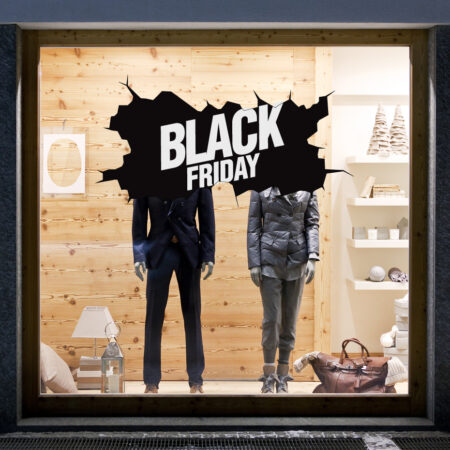 Αυτοκολλητο Εκπτωσεων BLACK FRIDAY BREAK - Black Friday Sticky 1