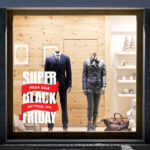 Αυτοκολλητο Εκπτωσεων BLACK FRIDAY SUPER