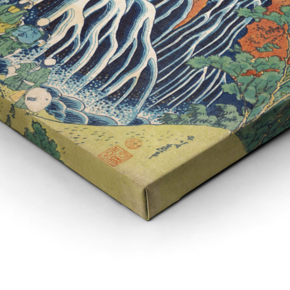 Πινακας σε καμβά HOKUSAI - KIRIFURI FALL AT KUROKAMI MOUNT