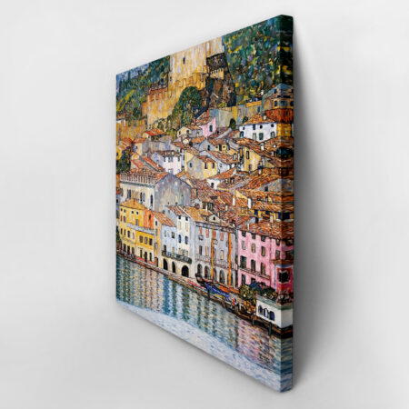 Πίνακας σε καμβά KLIMT - MALCESINE LAKE GARDA - Gustav Klimt Sticky 3