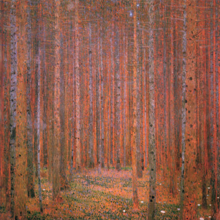 Πίνακας σε καμβά KLIMT - TANNENWALD - Gustav Klimt Sticky 5