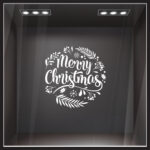 Χριστουγεννιάτικο αυτοκόλλητο MERRY CHRISTMAS 6