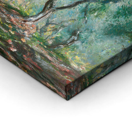 Πινακας σε καμβά MONET - OLIVE TREE IN MORENO GARDEN - Monet Claude Sticky 3