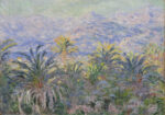 Πινακας σε καμβά MONET - PALM TREES AT BORDIGHERA