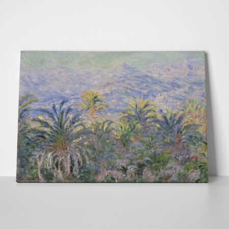 Πινακας σε καμβά MONET - PALM TREES AT BORDIGHERA - Monet Claude Sticky 1