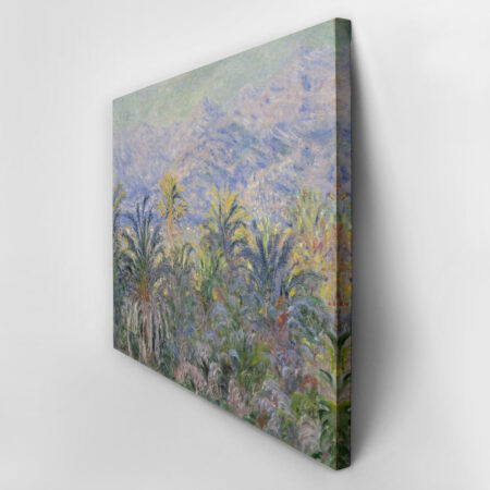 Πινακας σε καμβά MONET - PALM TREES AT BORDIGHERA - Monet Claude Sticky 3