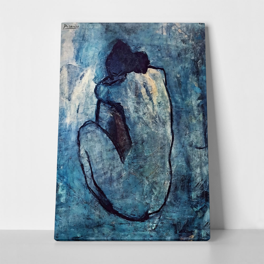 Πινακας σε καμβά PICASSO - BLUE NUDE
