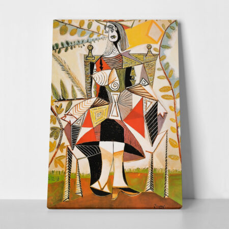 Πινακας σε καμβά PICASSO - FEMME AU JARDIN - Pablo Picasso Sticky 1