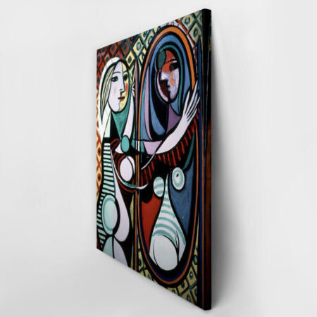 Πινακας σε καμβά PICASSO - GIRL BEFORE A MIRROR - Pablo Picasso Sticky 3