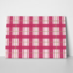Πινακας σε καμβά PINK CHRISTMAS GIFT PAPER