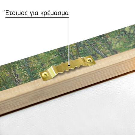 Πινακας σε καμβά VAN GOGH - TREES AND UNDERGROWTH - Vincent Van Gogh Sticky 5
