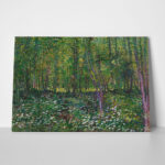 Πινακας σε καμβά VAN GOGH - TREES AND UNDERGROWTH