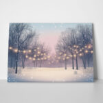 Πινακας σε καμβά WINTER LIGHTS