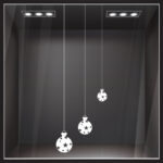Χριστουγεννιάτικο αυτοκόλλητο XMAS BALLS 2