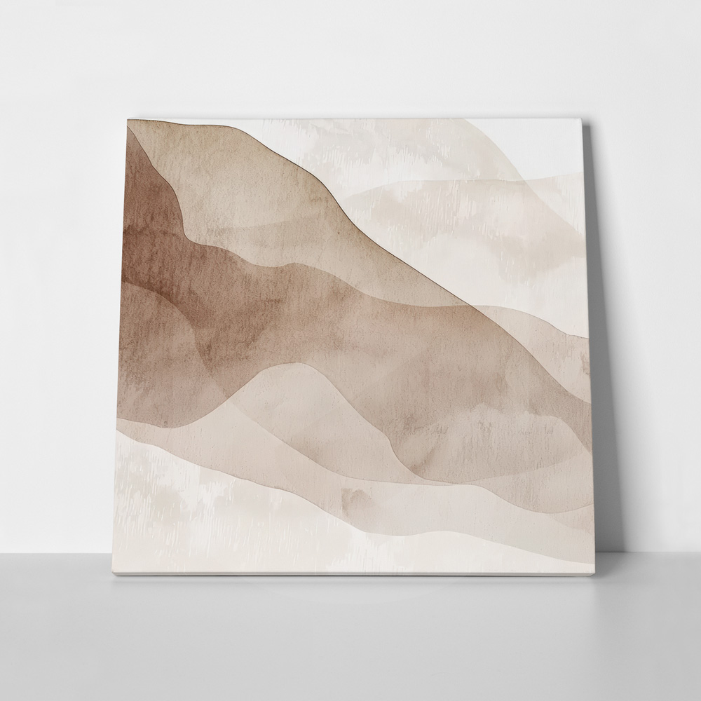 Πίνακας Τετράγωνος MINIMAL BOHO WATERCOLOR