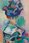 Πινακας σε καμβά MATISSE - WOMAN WITH A HAT