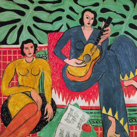 Πίνακας Τετράγωνος MATISSE - MUSIC 1939 - Henri Matisse Sticky 4