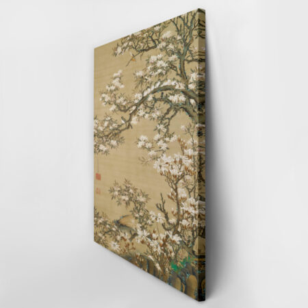 Πινακας σε καμβά JAKUCHU ITO - BIRDS ON ARONIA BRANCH - Jakuchu Ito Sticky 3