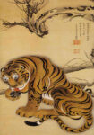 Πινακας σε καμβά JAKUCHU ITO - TIGER