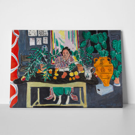 Πινακας σε καμβά MATISSE - INTERIOR WITH AN ETRUSCAN VASE - Henri Matisse Sticky 1