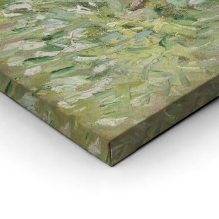 Πίνακας Τετράγωνος VAN GOGH - RIVER BANK IN SPRINGTIME - Vincent Van Gogh Sticky 2