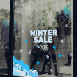 Αυτοκoλλητο Εκπτωσεων WINTER SALE FOREST