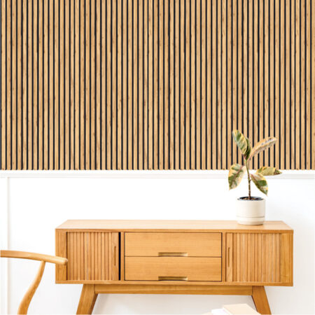 Διακοσμητικό Panel τοίχου με 3D πηχάκια ACOUSTIC 6880 PECAN Πλάτος 60cm - υψος 278cm - Πάχος 20mm - Πανελ τοίχου με 3D πηχάκια Sticky 5