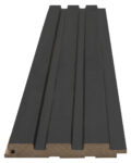Διακοσμητικό MDF panel τοίχου με 3D πηχακια BLACK LEAD 507090 BEAT DL πλατος 11.9cm x υψος 2.75m