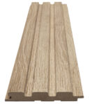 Διακοσμητικό MDF panel τοίχου με 3D πηχακια SONOMA OAK 501050 BEAT ST πλατος 11.9cm x υψος 2.75m