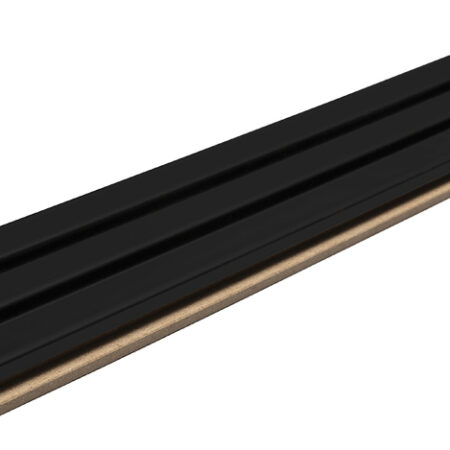 Διακοσμητικό MDF panel τοίχου με 3D πηχακια BLACK 505090 BEAT ST πλατος 11.9cm x υψος 2.75m - Πανελ τοίχου με 3D πηχάκια Sticky 3