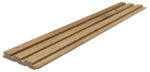 Διακοσμητικό MDF panel τοίχου με 3D πηχακια PECAN 508090 BEAT ST πλατος 11.9cm x υψος 2.75m