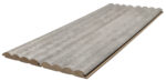 Διακοσμητικό MDF panel τοίχου με 3D πηχακια CHICAGO CONCRETE 804070 WAVE ST πλατος 11.9cm x υψος 2.75m