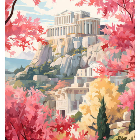 Πόστερ ATHENS FANTASY - Πολεις - Χαρτες Sticky 2