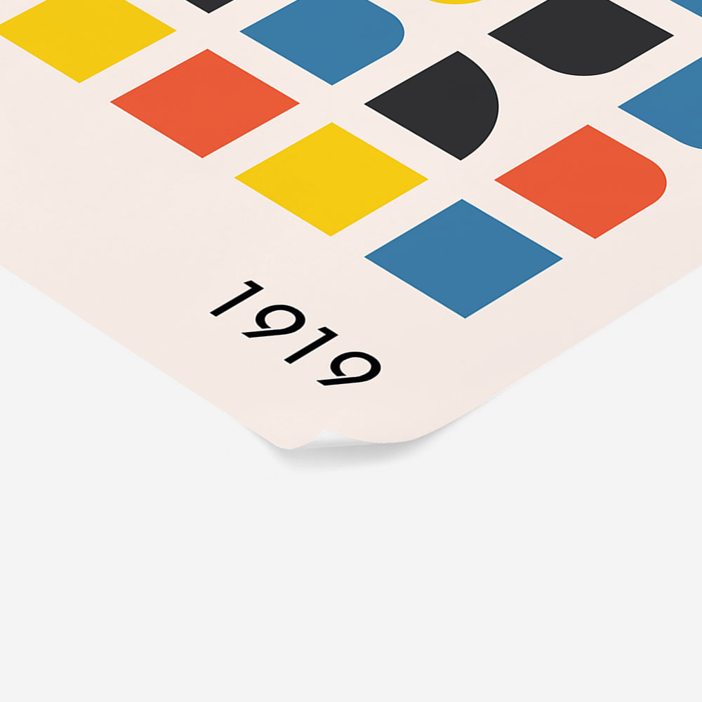 Πόστερ BAUHAUS 1919