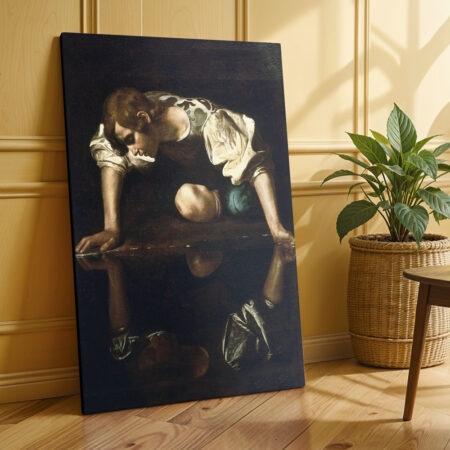Πινακας σε καμβά CARAVAGGIO - NARCISSUS - Caravaggio