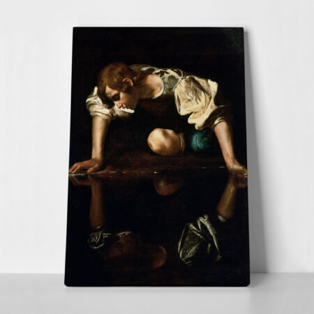 Πινακας σε καμβά CARAVAGGIO - NARCISSUS - Caravaggio Sticky 1