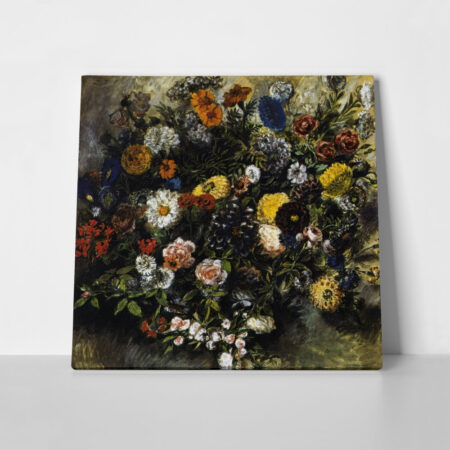 Πίνακας σε καμβά DELACROIX - BOUQUET OF FLOWERS - Eugene Delacroix Sticky 1