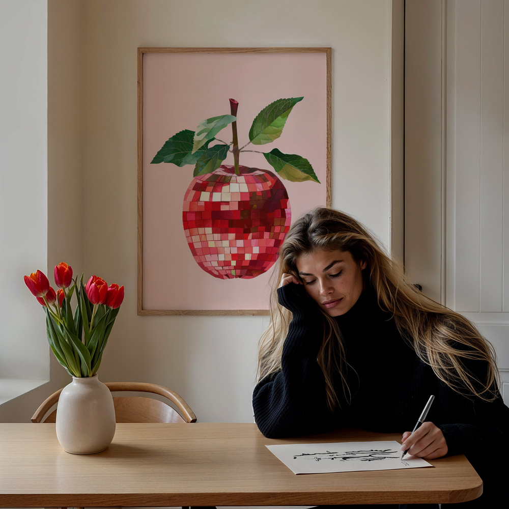 Πόστερ DISCOBALL APPLE