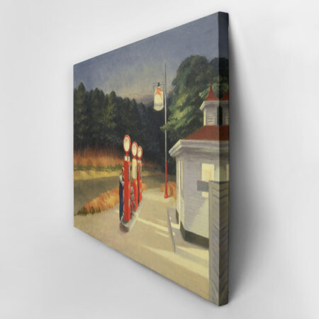 Πινακας σε καμβά EDWARD HOPPER GAS 1940 - Edward Hopper Sticky 3